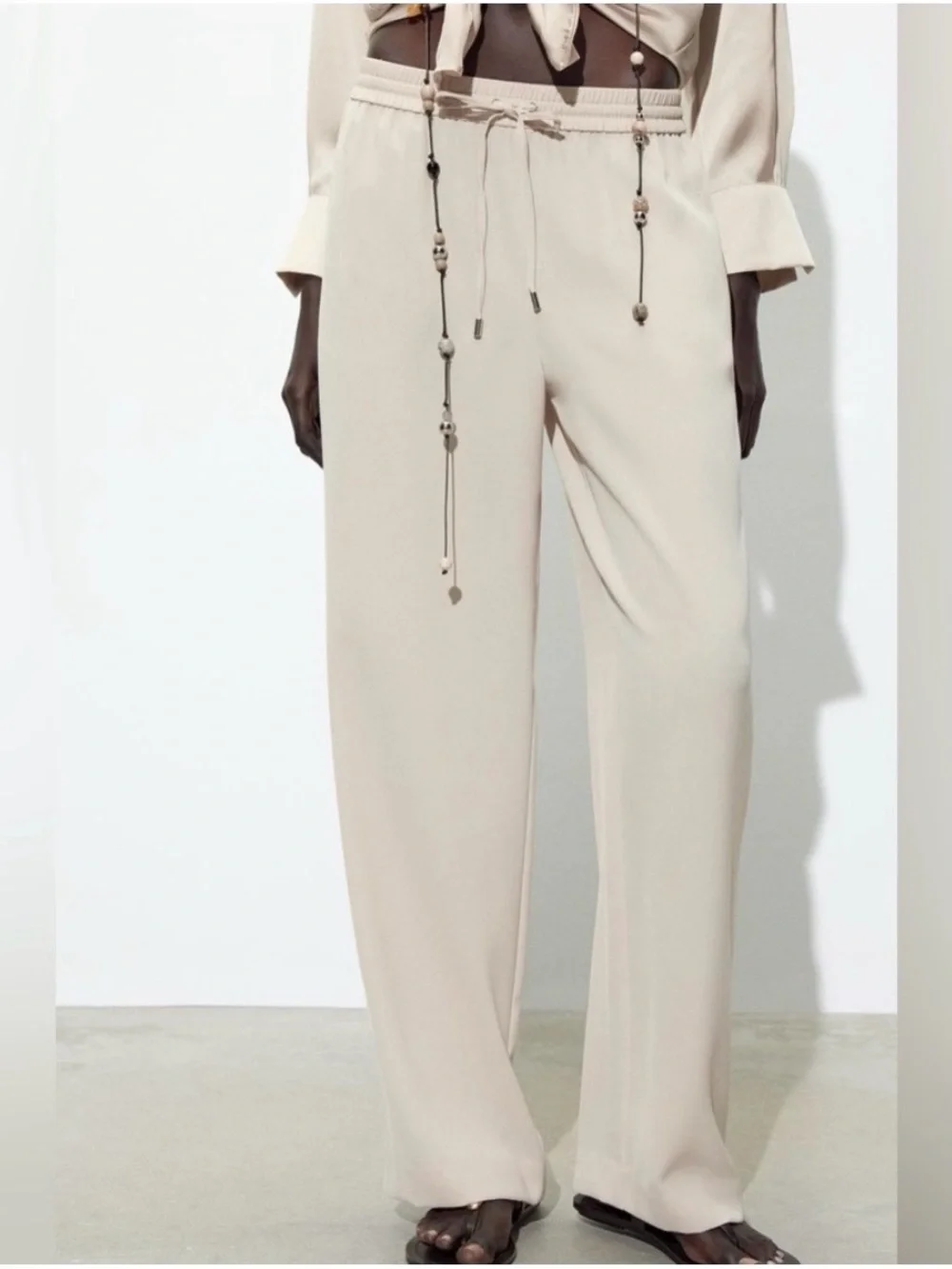 NWT Zara Fluid Trousers